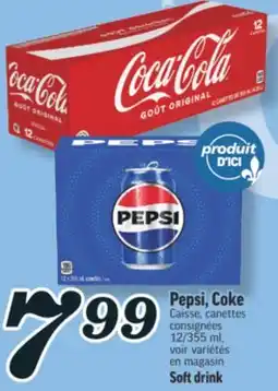 Marché Richelieu Pepsi, Coke | Soft drink offer