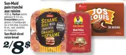 Marché Richelieu SUN‑MAID PAIN TRANCHÉ AUX RAISINS | SUN‑MAID SLICED RAISIN BREAD offer