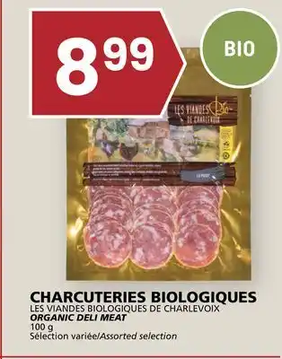 Rachelle-Bery Grocery LES VIANDES BIOLOGIQUES DE CHARLEVOIX ORGANIC DELI MEAT offer