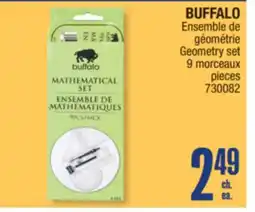 Jean Coutu BUFFALO Geometry set offer