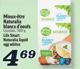 Marché Richelieu MIEUX-ÊTRE NATURALIA BLANCS D'OEUFS | LIFE SMART NATURALIA LIQUID EGG WHITES offer