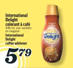 Marché Richelieu INTERNATIONAL DELIGHT COLORANT À CAFÉ | INTERNATIONAL DELIGHT COFFEE WHITENER offer