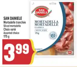 Marché Adonis SAN DANIELE MORTADELLE TRANCHÉE | SLICED MORTADELLA offer