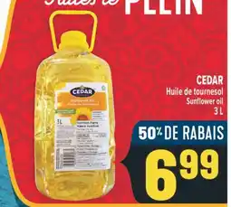 Marché Adonis CEDAR Huile de tournesol | Sunflower oil offer