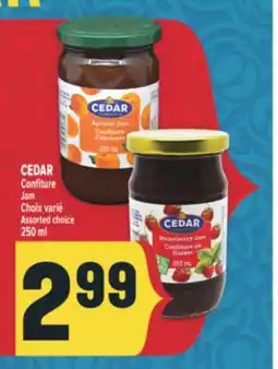Marché Adonis CEDAR Confiture | Jam offer