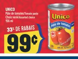 Marché Adonis UNICO Pâte de tomates | Tomato paste offer