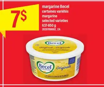 Maxi MARGARINE BECEL, 637-850 g offer