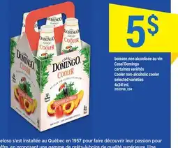 Maxi boisson non alcoolisée au vin Casal Domingo offer