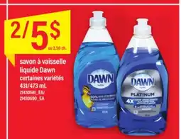 Maxi SAVON À VAISSELLE LIQUIDE DAWN, 431/473 mL offer