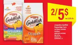 Maxi CRAQUELINS GOLDFISH PEPPERIDGE FARM, 156-227 g offer