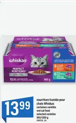 Maxi NOURRITURE HUMIDE POUR CHATS WHISKAS offer