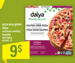 Maxi PIZZA SANS GLUTEN DAIYA, 405-550 g offer