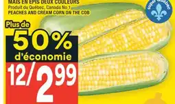 Super C MAÏS EN ÉPIS DEUX COULEURS | PEACHES AND CREAM CORN ON THE COB offer
