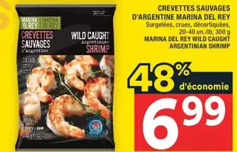 Super C CREVETTES SAUVAGES D'ARGENTINE MARINA DEL REY | MARINA DEL REY WILD CAUGHT ARGENTINIAN SHRIMP offer