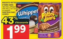 Super C BISCUITS PATTES D'OURS DARE | DARE BEAR PAWS COOKIES offer