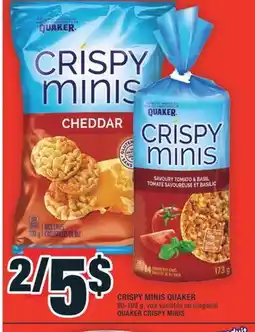 Super C CRISPY MINIS QUAKER | QUAKER CRISPY MINIS offer