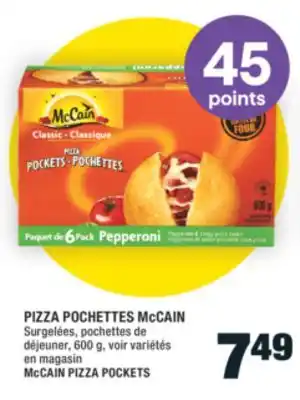 Super C PIZZA POCHETTES McCAIN | McCAIN PIZZA POCKETS offer