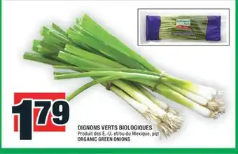 Super C OIGNONS VERTS BIOLOGIQUES | ORGANIC GREEN ONIONS offer