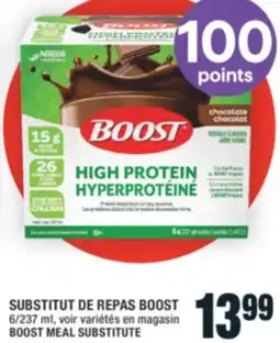 Super C SUBSTITUT DE REPAS BOOST | BOOST MEAL SUBSTITUTE offer