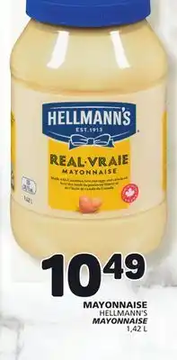 Marché Bonichoix HELLMANN'S MAYONNAISE offer