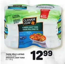 Marché Bonichoix CLOVER LEAF SKIPJACK LIGHT TUNA offer