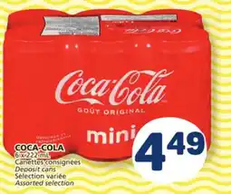 Marché Bonichoix COCA-COLA offer
