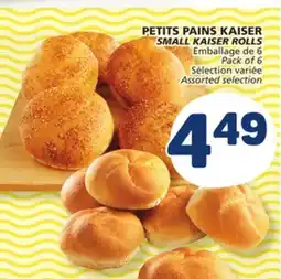 Marché Bonichoix SMALL KAISER ROLLS offer