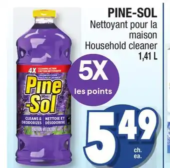 Jean Coutu PINE-SOL Household cleaner offer