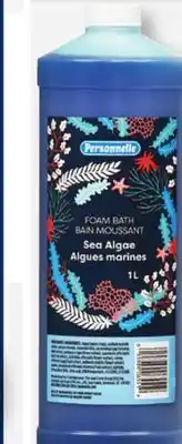 Jean Coutu PERSONNELLE Bubble bath offer