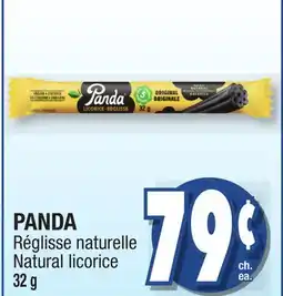 Jean Coutu PANDA Natural licorice offer