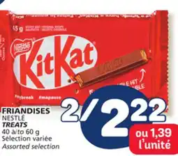 Marché Bonichoix NESTLÉ TREATS offer