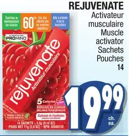 Jean Coutu REJUVENATE Muscle activator Pouches offer