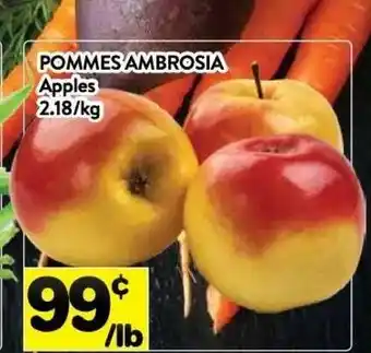Supermarché PA Apples offer