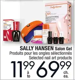 Jean Coutu SALLY HANSEN Salon Gel Selected nail art products offer
