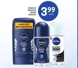 Uniprix NIVEA Déodorants sélectionnés/Selected deodorants offer