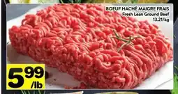 Supermarché PA Fresh Lean Ground Beef offer