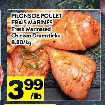 Supermarché PA Fresh marinated Chicken Drumsticks offer