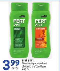 Uniprix PERT 2 IN 1 Shampooing et revitalisant/Shampoo and conditioner offer