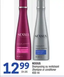 Uniprix NEXXUS Shampooing ou revitalisant/ Shampoo or conditioner offer