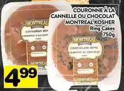 Supermarché PA MONTREAL KOSHER Ring Cakes offer