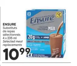 Brunet ENSURE Substituts de repas sélectionnés offer