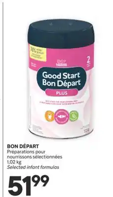 Brunet BON DÉPART Préparations pour nourrissons sélectionnées offer