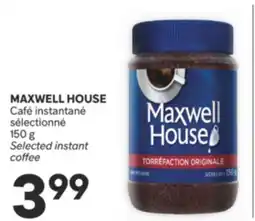 Brunet MAXWELL HOUSE Café instantané sélectionné offer