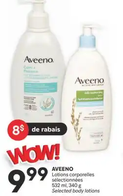 Brunet AVEENO Lotions corporelles sélectionnées offer