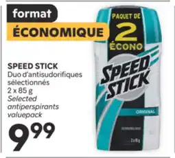 Brunet SPEED STICK Duo d'antisudorifiques sélectionnés offer