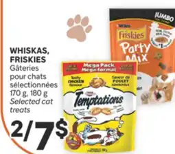 Brunet WHISKAS, FRISKIES Gâteries pour chats sélectionnées offer