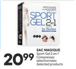 Brunet SAC MAGIQUE Sport Gel 2 en 1 Compresses sélectionnées offer