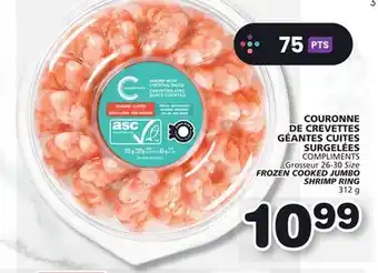 Marches Tradition COMPLIMENTS FROZEN COOKED JUMBO SHRIMP RING offer