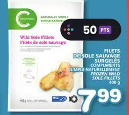 Marches Tradition COMPLIMENTS SIMPLE NATURELLEMENT FROZEN WILD SOLE FILLETS offer