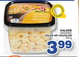Marches Tradition MASSIBEC SALAD OR COLESLAW offer